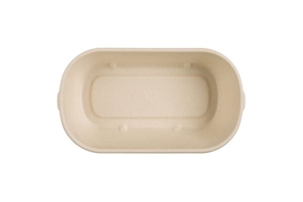 Rectangular M/W Sugarcane Food Container 1000ml. | OL-A Products