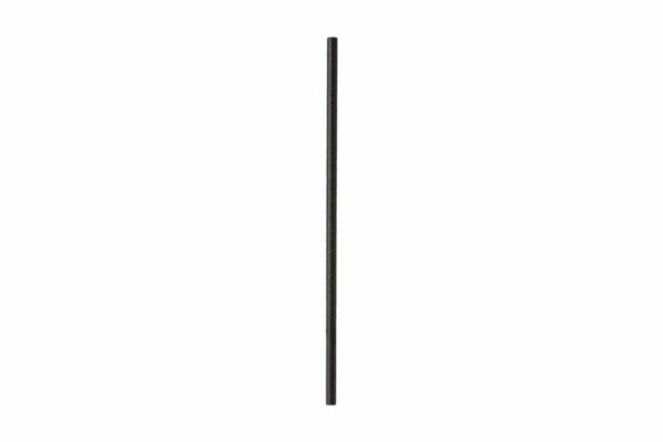 Paper Straws FSC®Straight Black Ø 0.5 x 21 cm. Wrapped 1/1 | OL-A Products