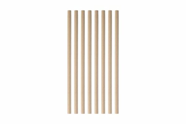 Paper Straws FSC® Straight Kraft Ø 0.6 x 21 cm. | OL-A Products