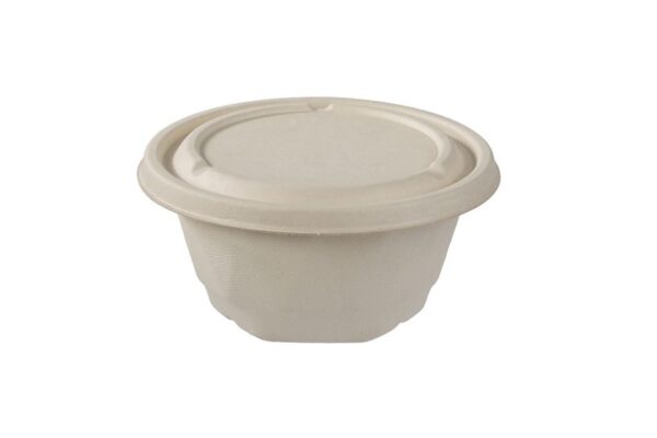 Round Sugarcane Soup Bowl 850 ml. | OL-A Products