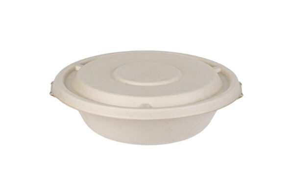 Sugarcane Safelock Lid for Sugarcane Salad Containers 750 - 1000 ml. | OL-A Products