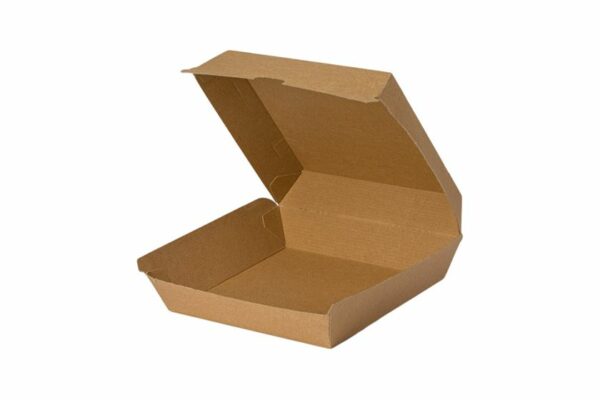Kraft Paper Food Box FSC® Dura Series 17,5 x 16 x 5 x 7,5 cm. | OL-A Products