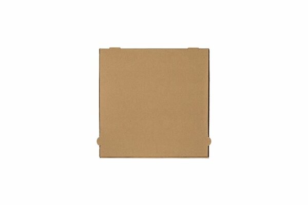 Kraft Paper Pizza Boxes Νο Design FSC® 28x28x4cm. | OL-A Products