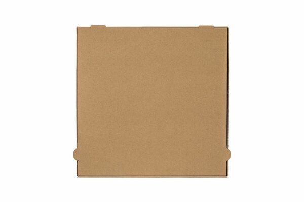 Kraft Paper Pizza Boxes FSC® Νο Design 40x40x4,2cm. | OL-A Products