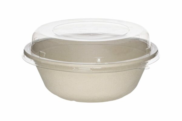 Salad Bowl Round Sugarcane 1250 ml. | OL-A Products