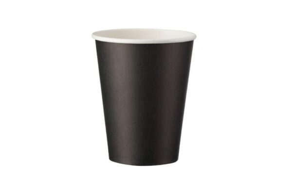 Paper Cup Single Wall 12oz Black Colour | OL-A Products