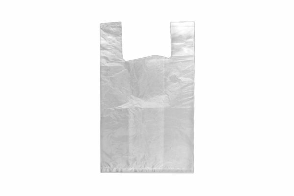 HDPE DELUXE T-SHIRT BAGS 60cm TRANSPARENT 10packX1kg | OL-A Products