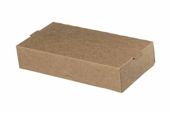 Aυτόματο Κουτί Kraft Λευκό Εσωτερικό T24 24,1 x 13 x 5,5 cm. | OL-A Products