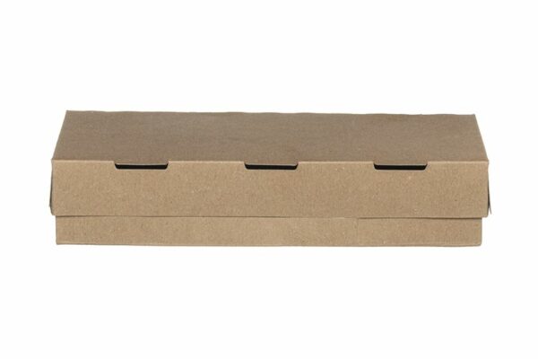 Aυτόματο Κουτί Kraft Λευκό Εσωτερικό T24 24,1 x 13 x 5,5 cm. | OL-A Products