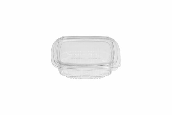 PET Rectangular Food Container 750 ml with Hinged Flat Lid | OL-A Products